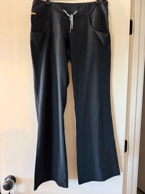 LOLE  Black Wide Leg  Drawstring  Athletic Pants- Size M